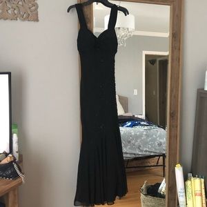 Black FULL length evening gown